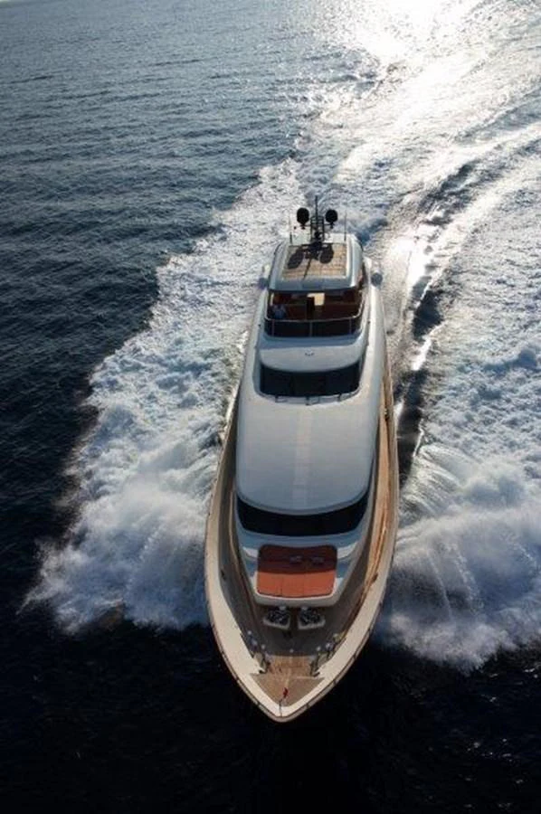 a boat on the water aboard Y42 Yacht for Sale