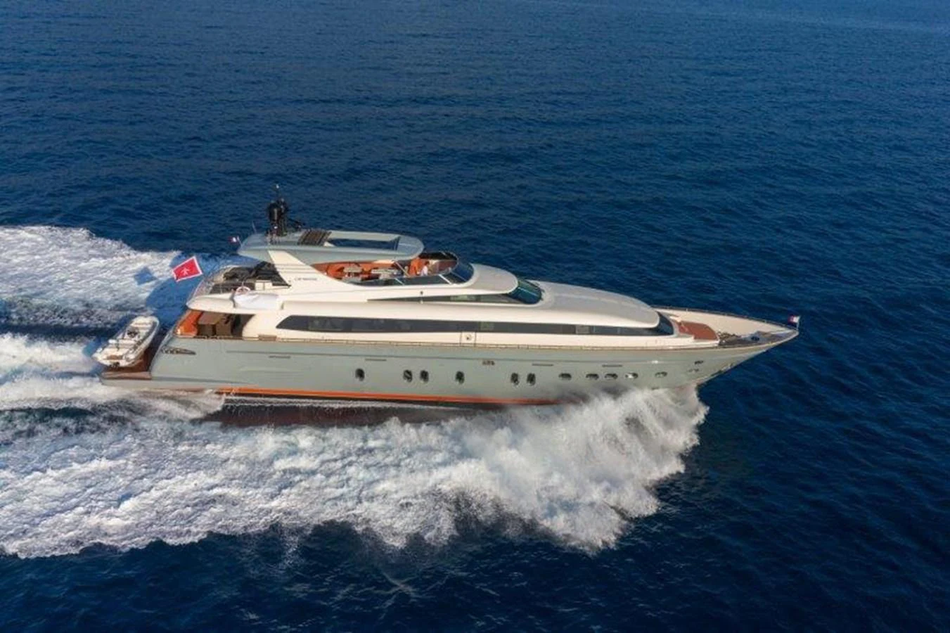a boat on the water aboard Y42 Yacht for Sale