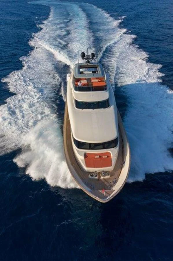 a boat on the water aboard Y42 Yacht for Sale