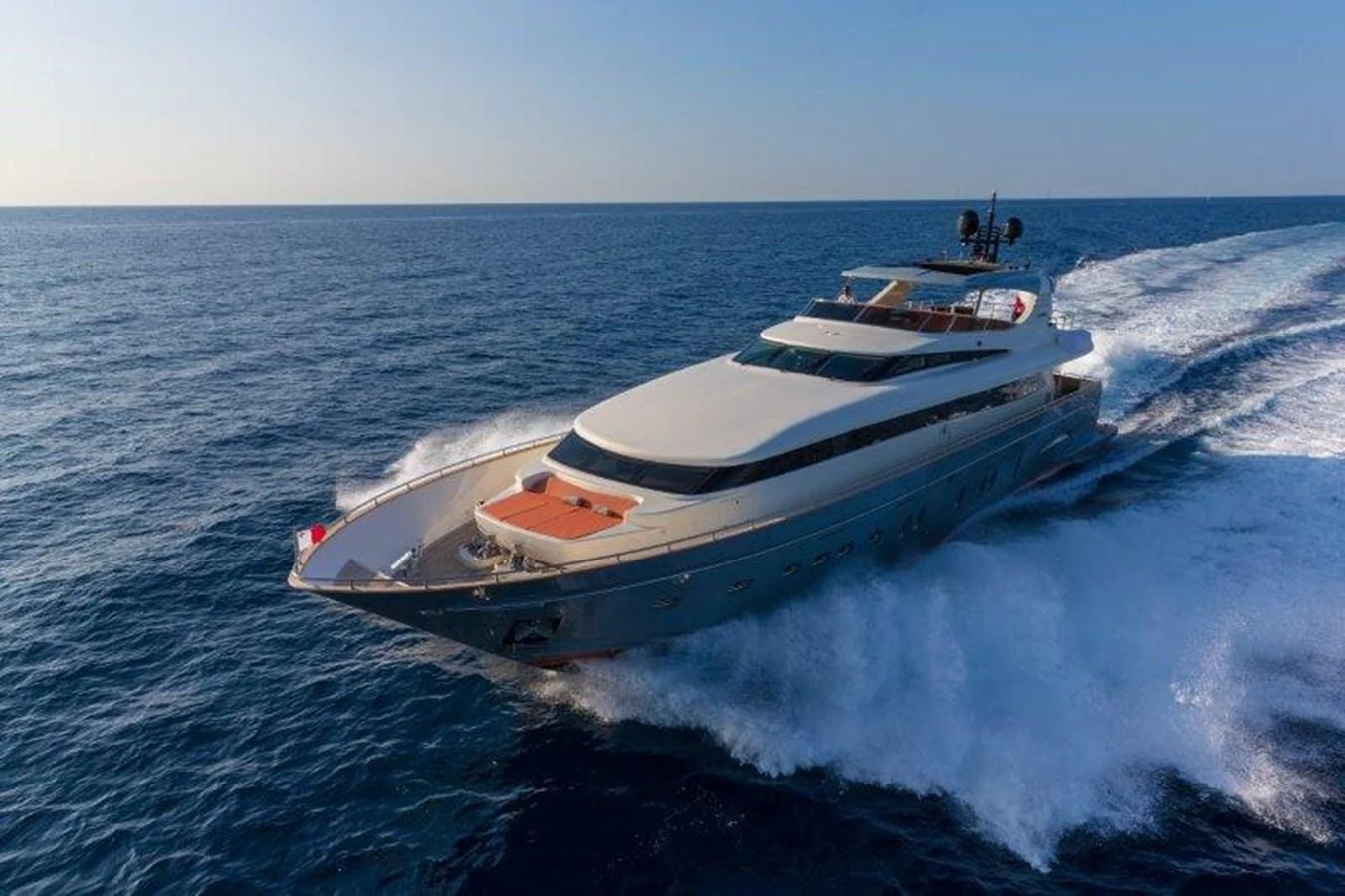 a boat on the water aboard Y42 Yacht for Sale
