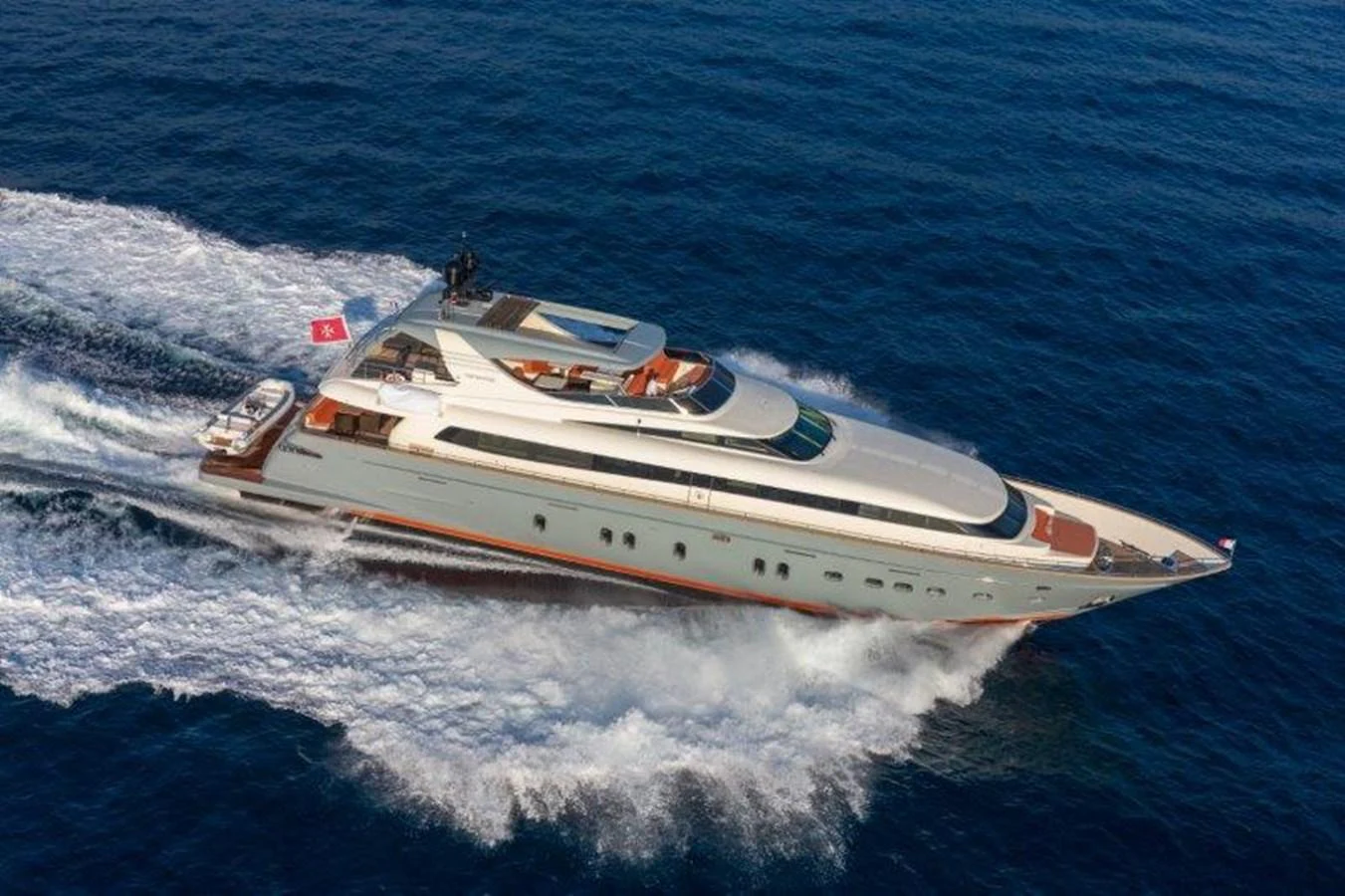 a boat on the water aboard Y42 Yacht for Sale