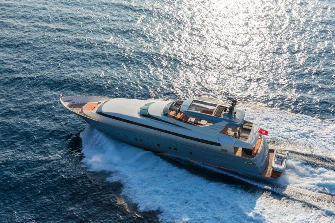 a boat on the water aboard Y42 Yacht for Sale