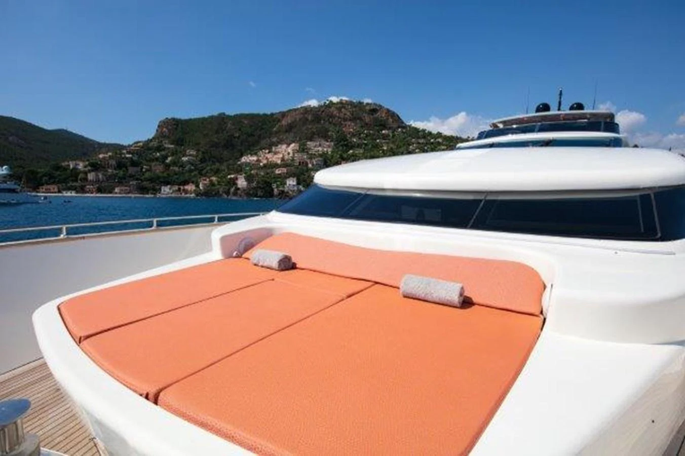 a boat on the water aboard Y42 Yacht for Sale