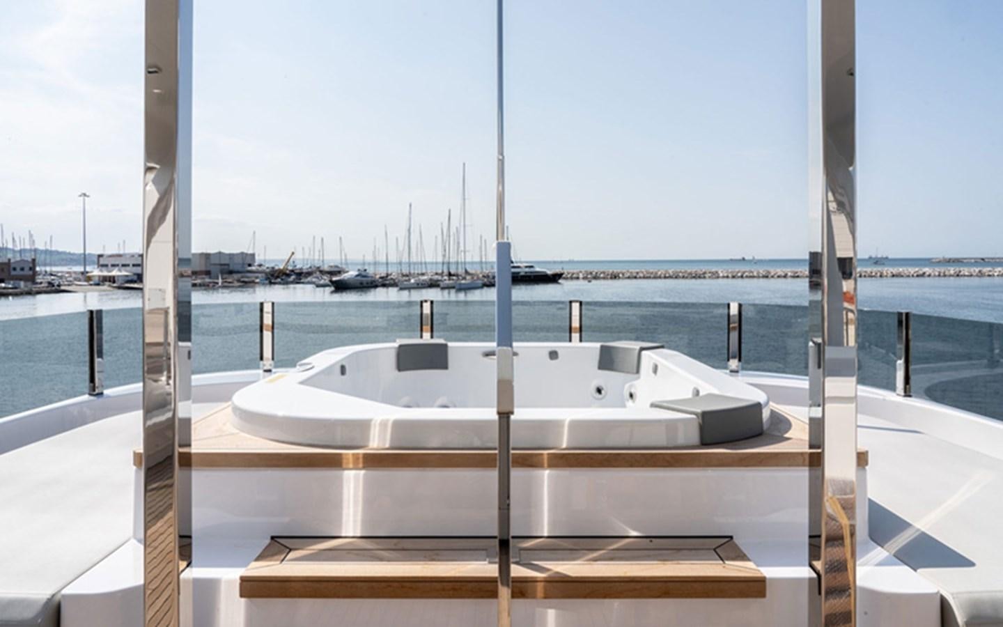 a boat on the water aboard ADELIA Yacht for Sale