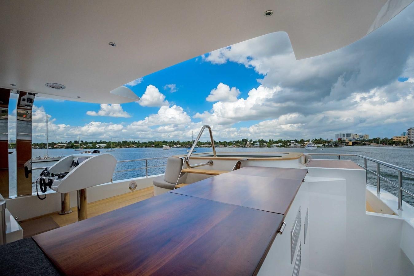 a boat on the water aboard CYRA Yacht for Sale