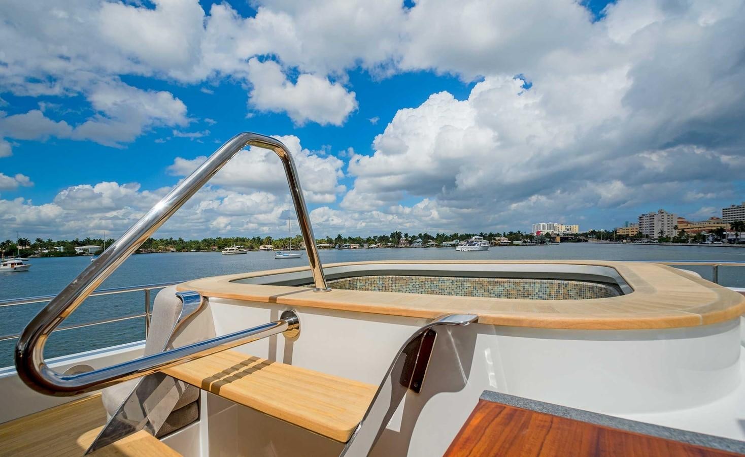 a boat on the water aboard CYRA Yacht for Sale