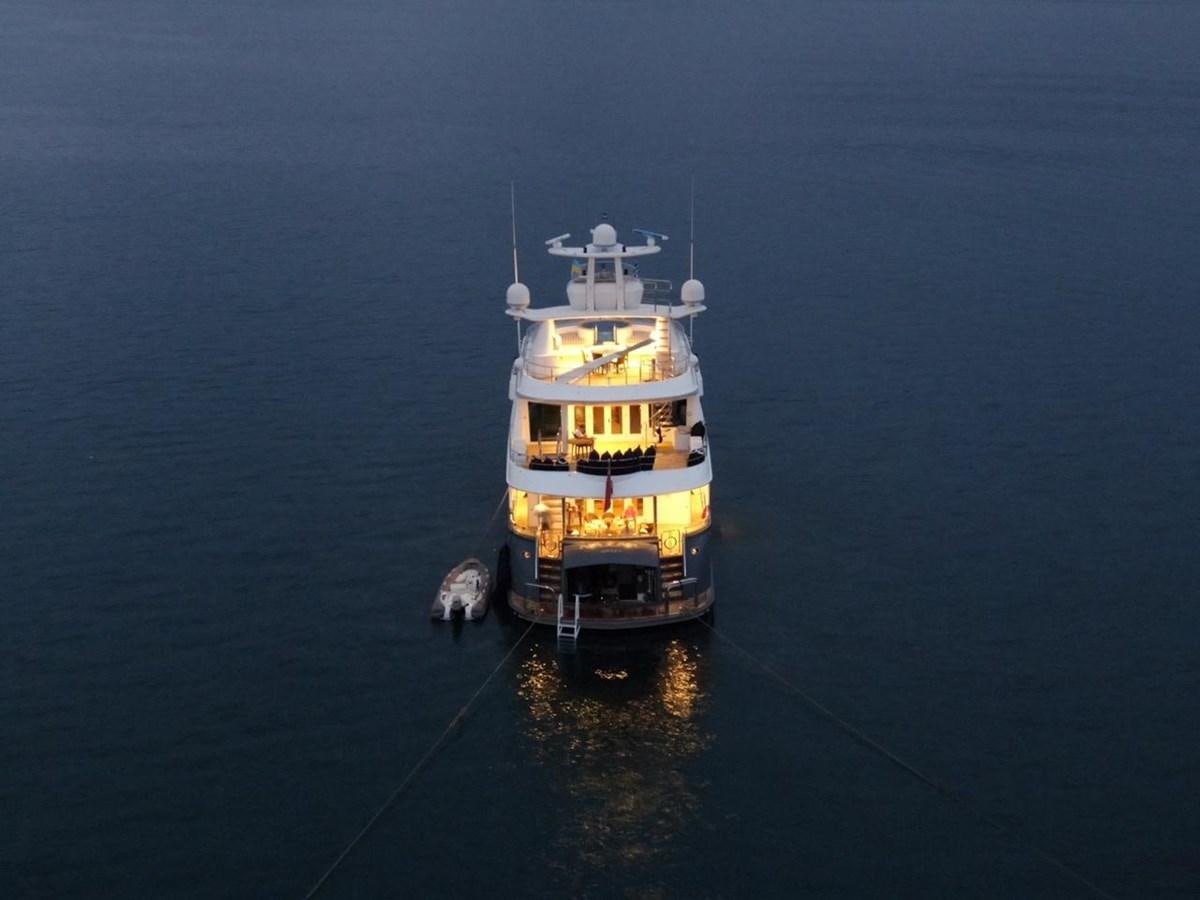 a boat on the water aboard NAZAR Yacht for Sale