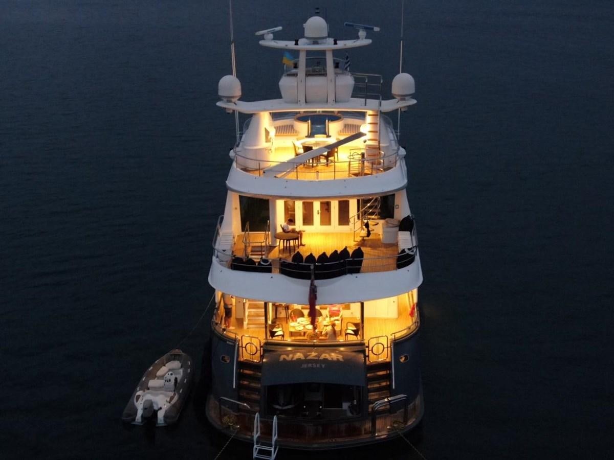 a ship in the water aboard NAZAR Yacht for Sale
