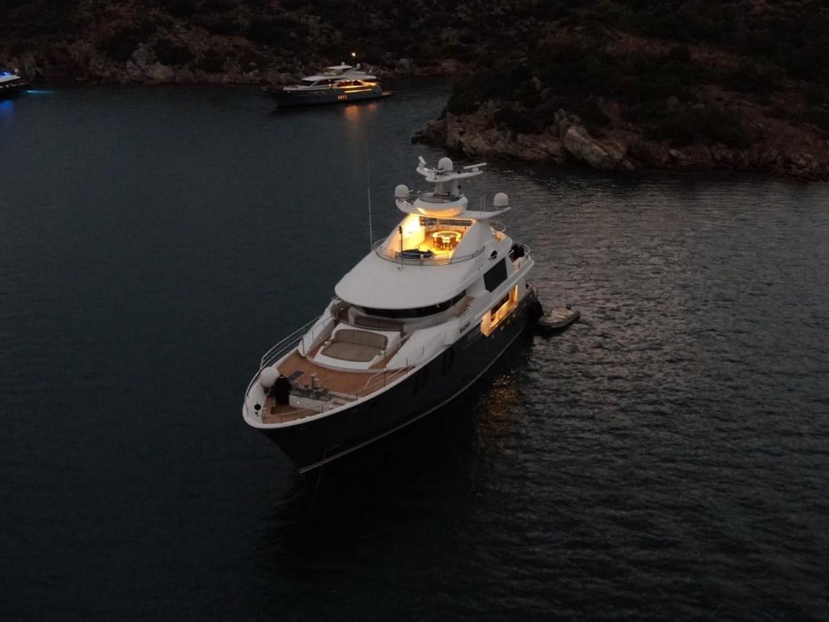 a boat on the water aboard NAZAR Yacht for Sale