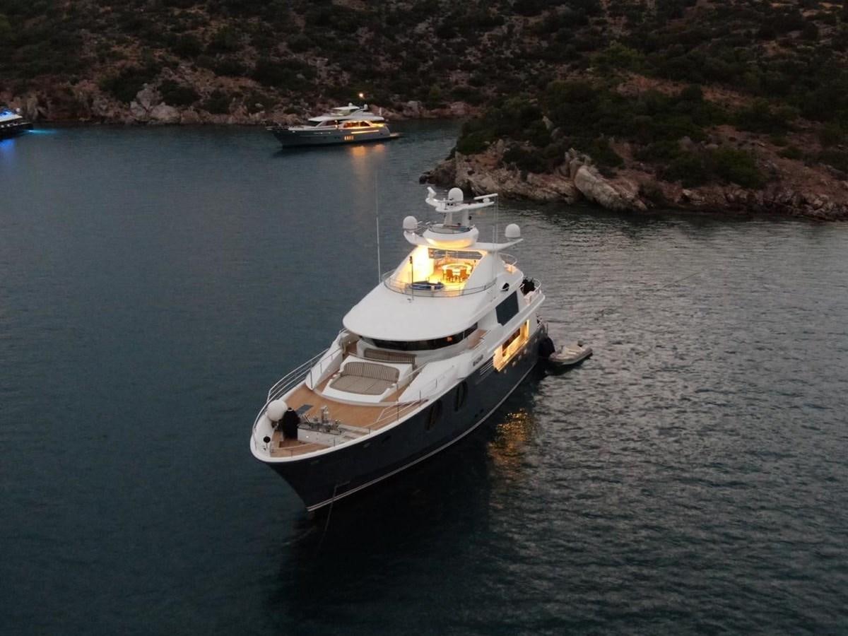 a boat on the water aboard NAZAR Yacht for Sale