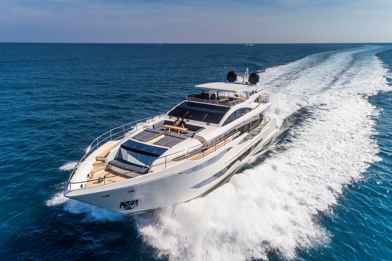 a boat on the water aboard PEARL Yacht for Sale