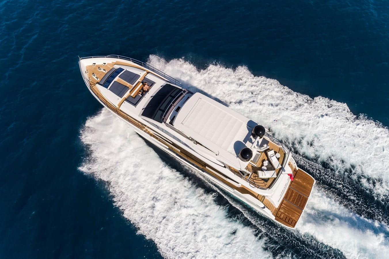 a boat on the water aboard PEARL Yacht for Sale