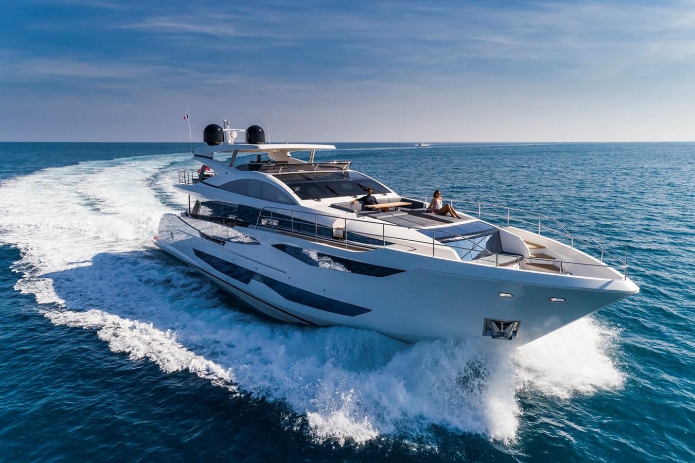 a boat on the water aboard PEARL Yacht for Sale