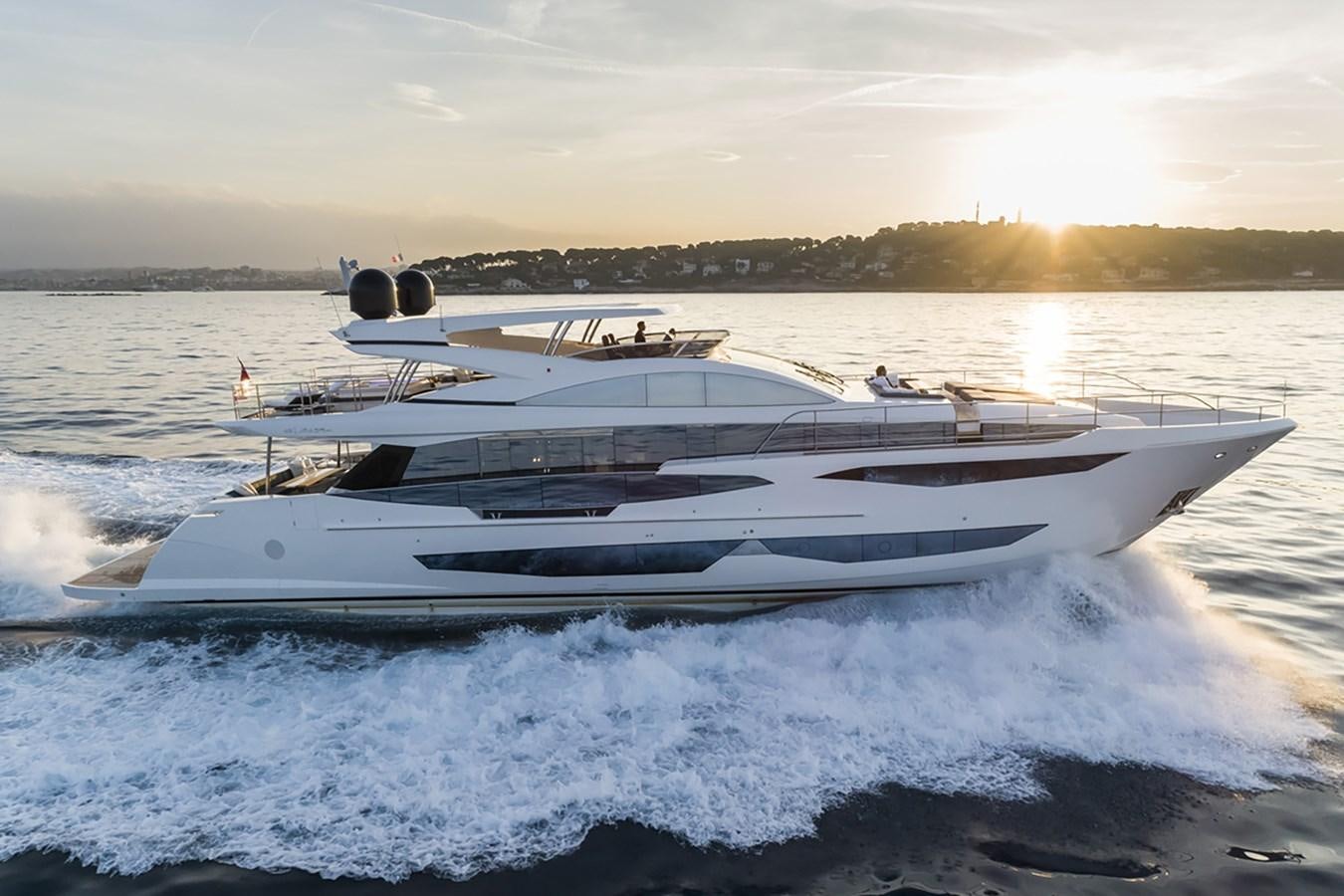 a boat on the water aboard PEARL Yacht for Sale
