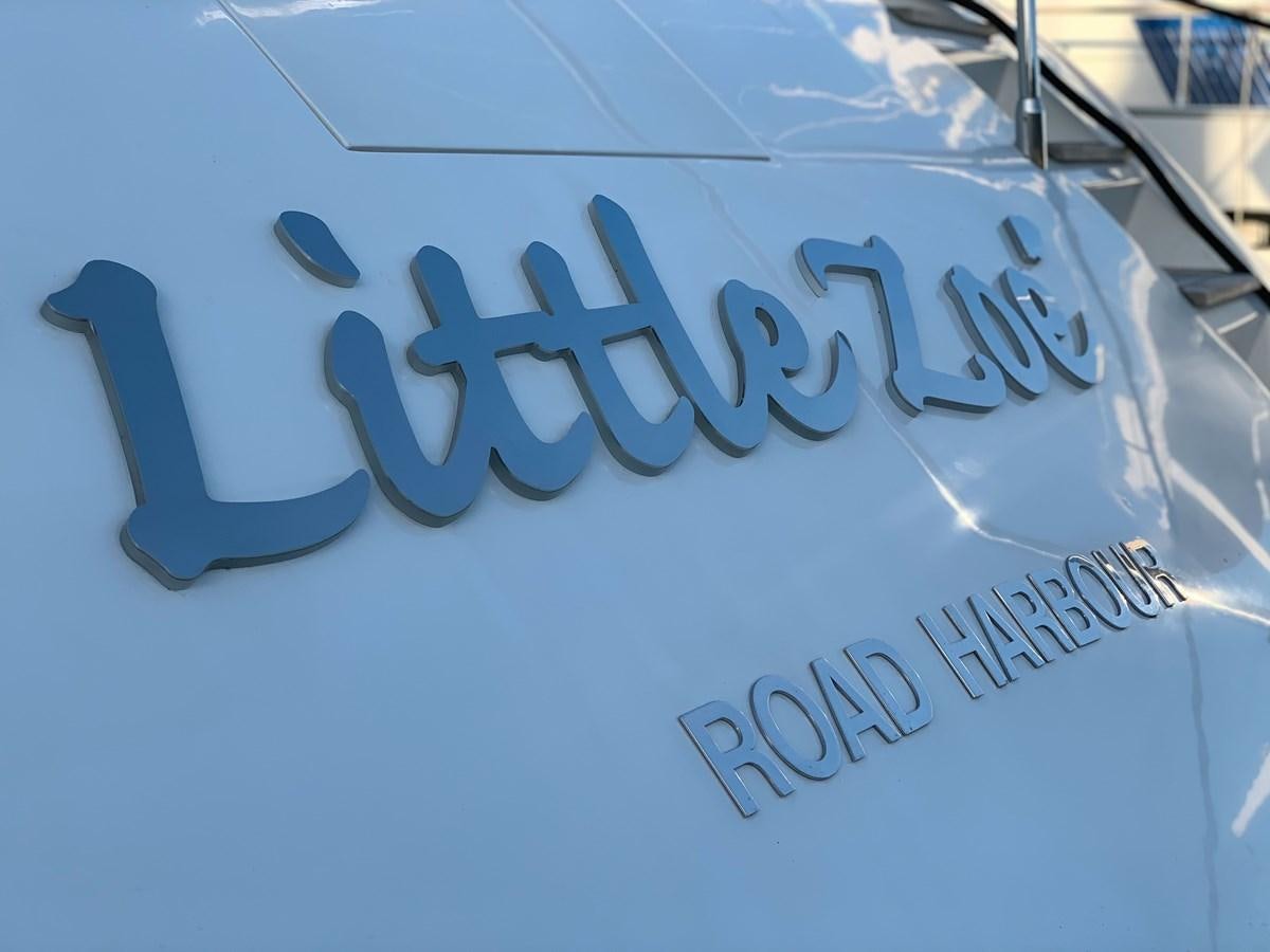 text aboard LITTLE ZOE Yacht for Sale