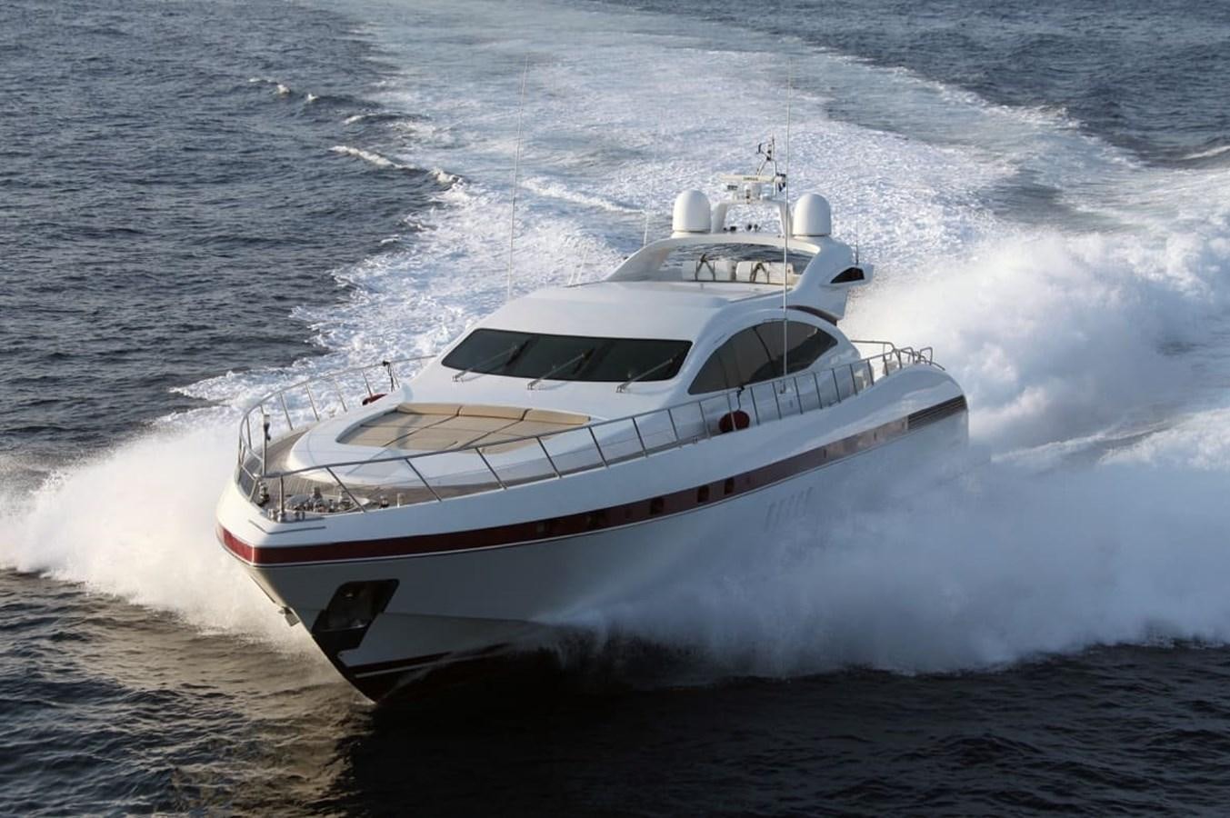 a white yacht on the water aboard LITTLE ZOE Yacht for Sale