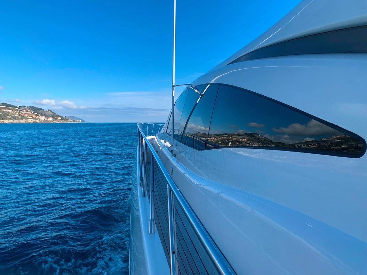 a boat on the water aboard LITTLE ZOE Yacht for Sale