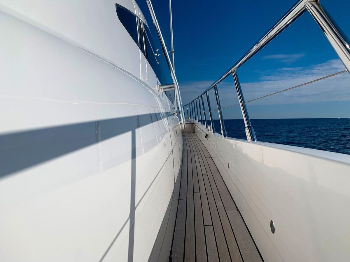 a boat on the water aboard LITTLE ZOE Yacht for Sale