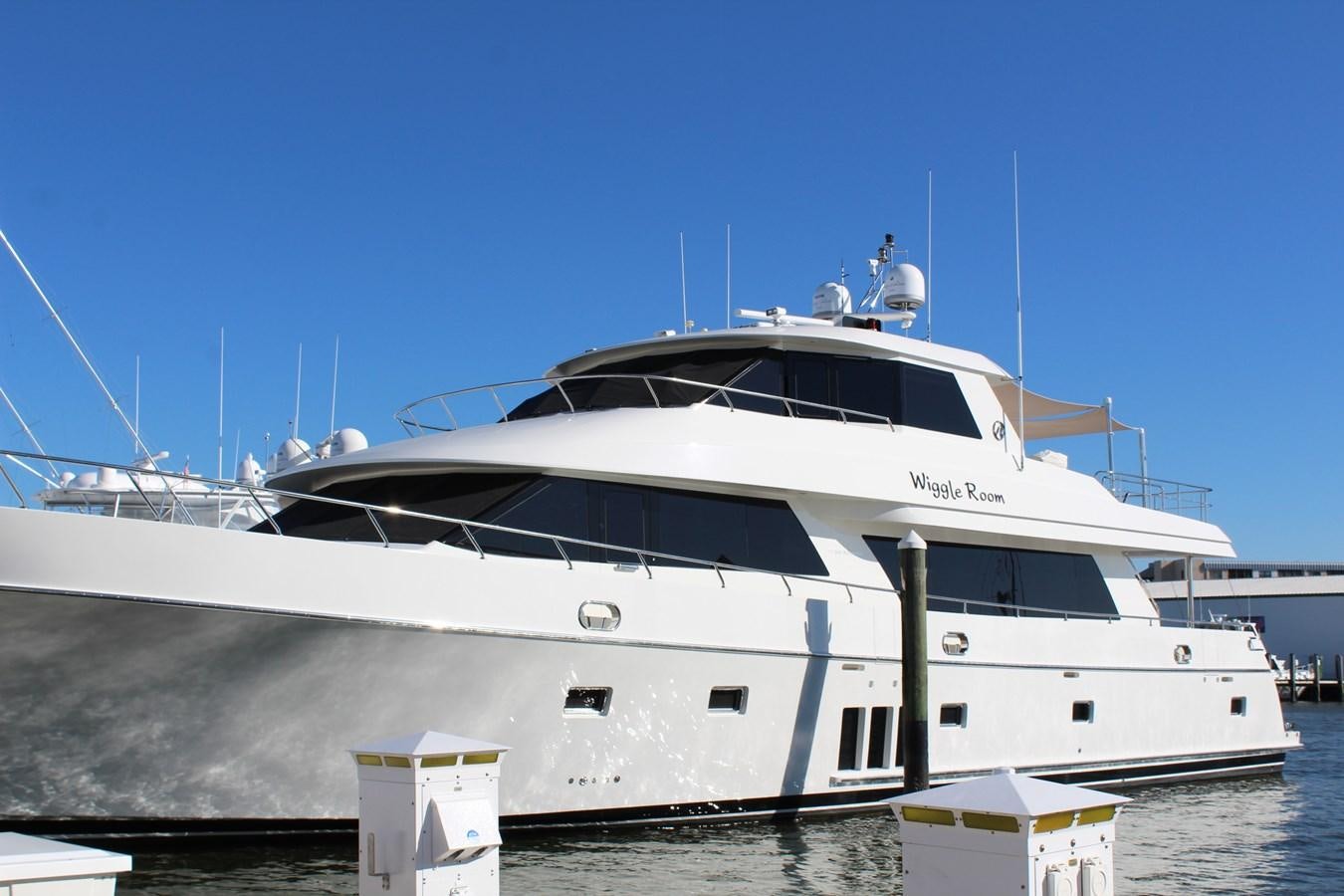 a large white yacht aboard ONE SHOT Yacht for Sale