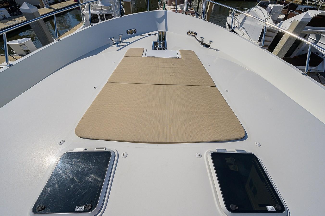 a white rectangular object with a black object on top aboard ONE SHOT Yacht for Sale