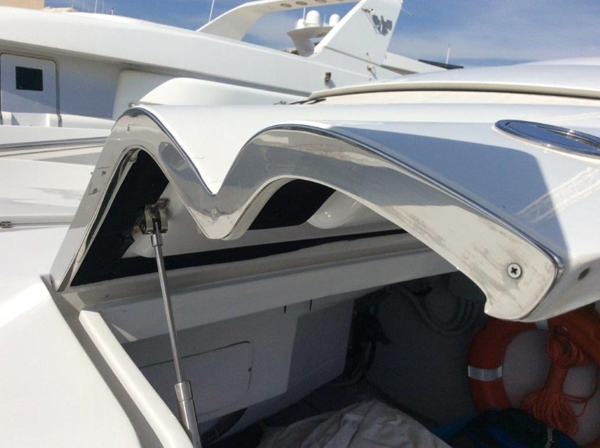a close-up of a plane aboard A&O Yacht for Sale