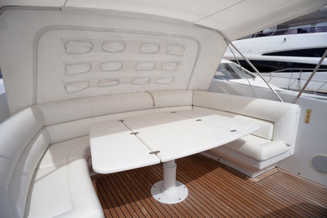 a white rectangular object with a white object on it aboard A&O Yacht for Sale