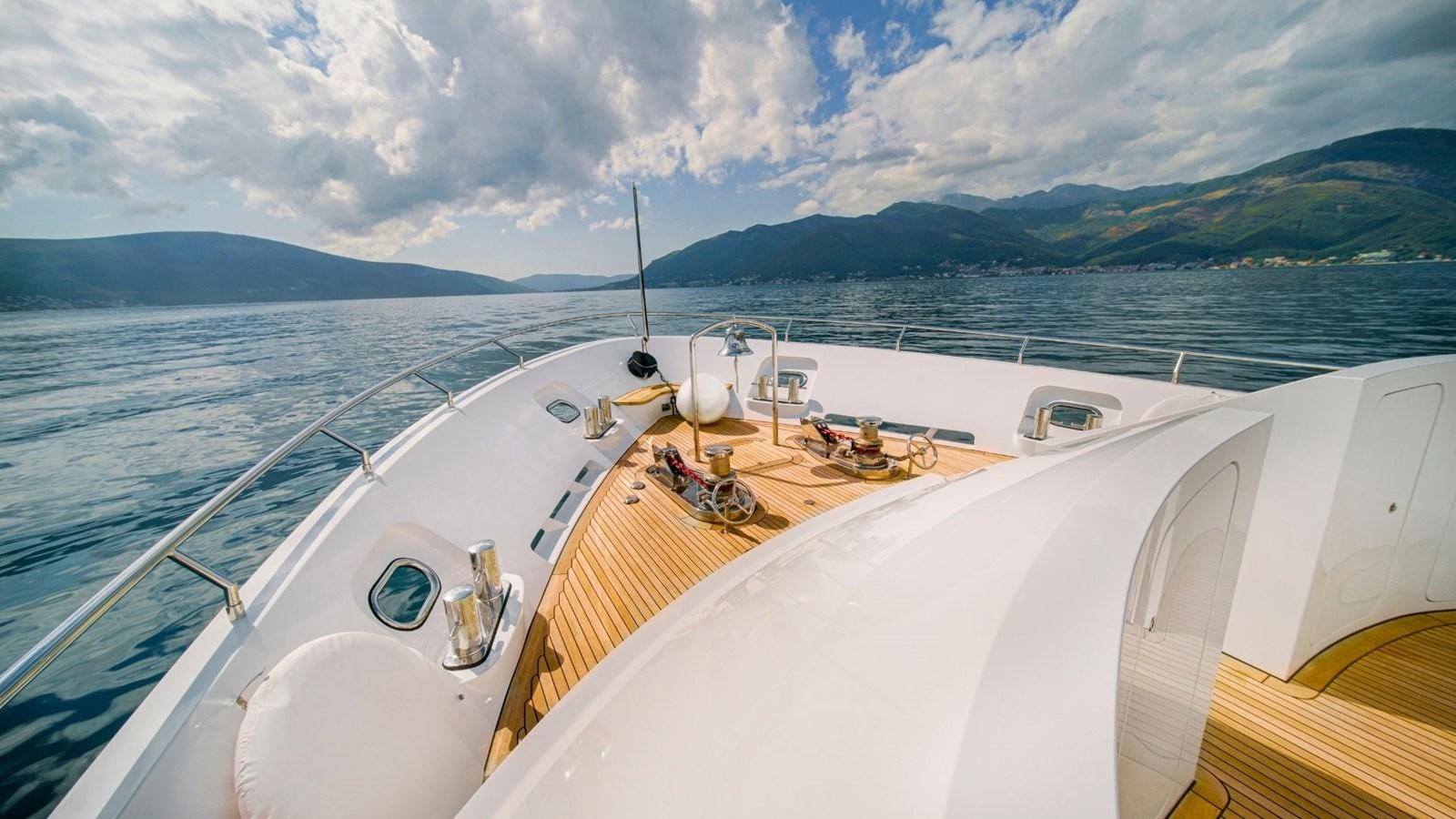 a boat on the water aboard LARGO Yacht for Sale