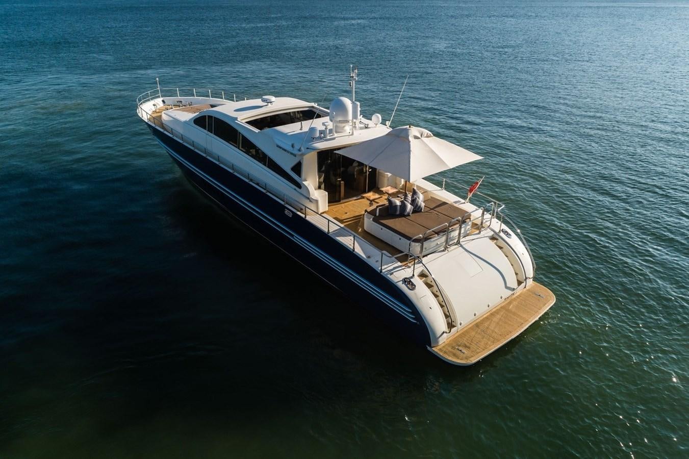a boat in the water aboard PALOMA Yacht for Sale