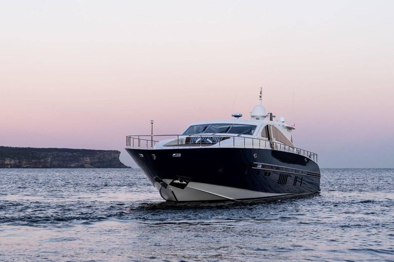 a boat in the water aboard PALOMA Yacht for Sale