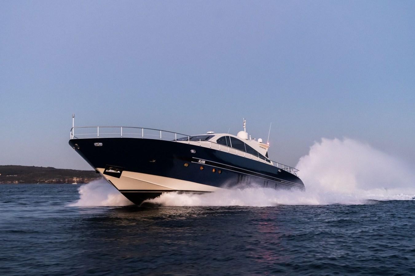 a boat on the water aboard PALOMA Yacht for Sale