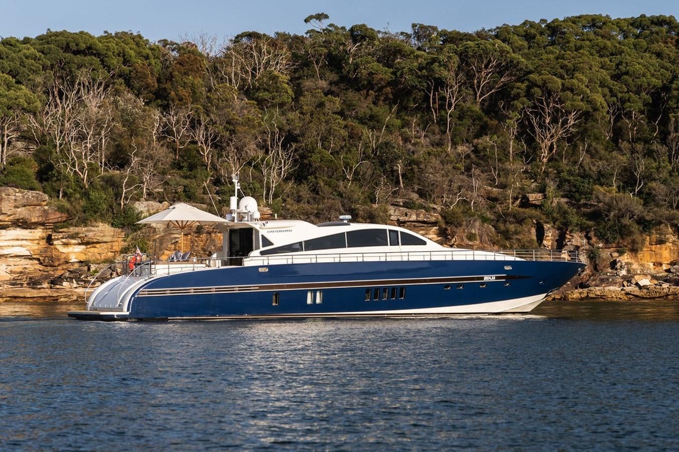 a boat on the water aboard PALOMA Yacht for Sale