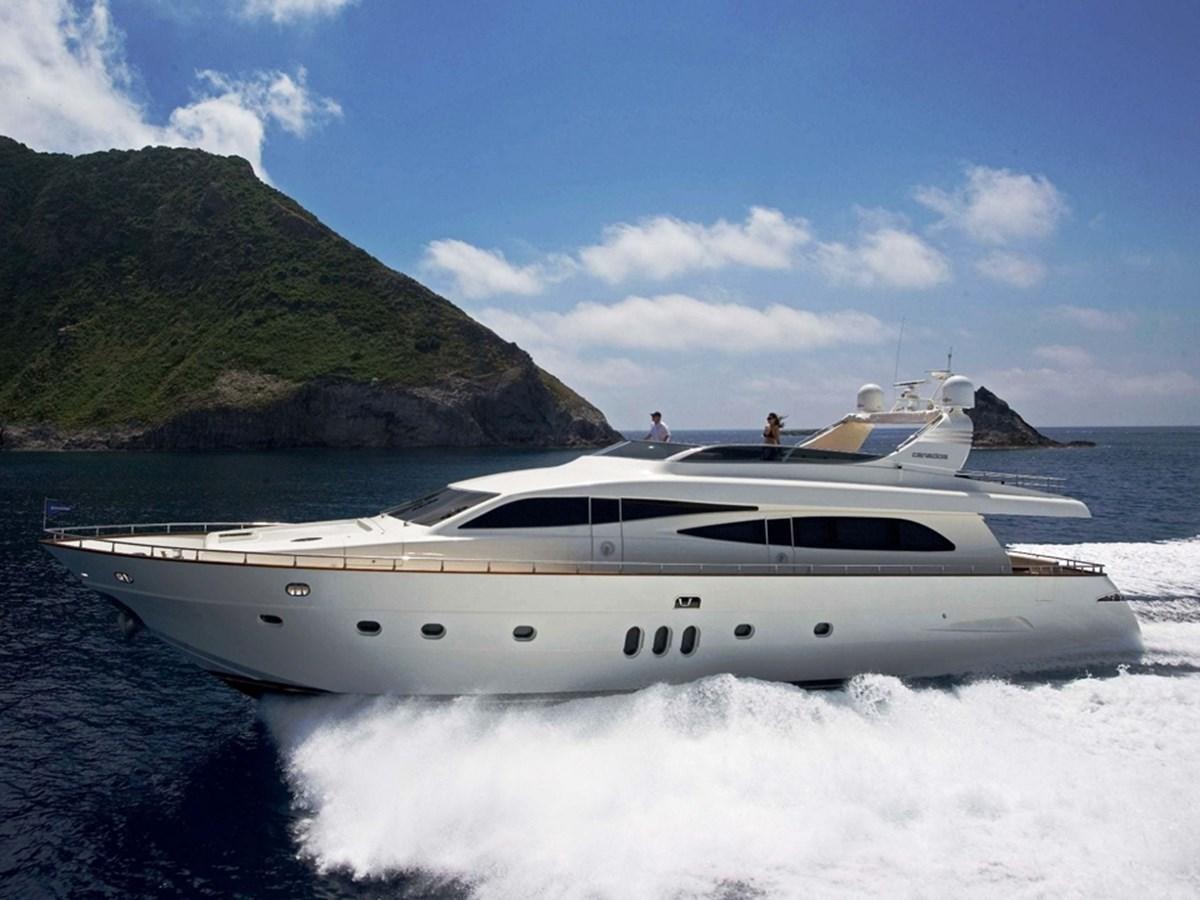 a boat on the water aboard HABANO Yacht for Sale