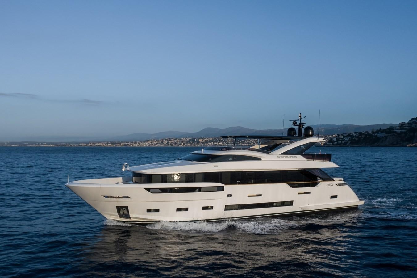 a boat on the water aboard 7 SECONDS Yacht for Sale