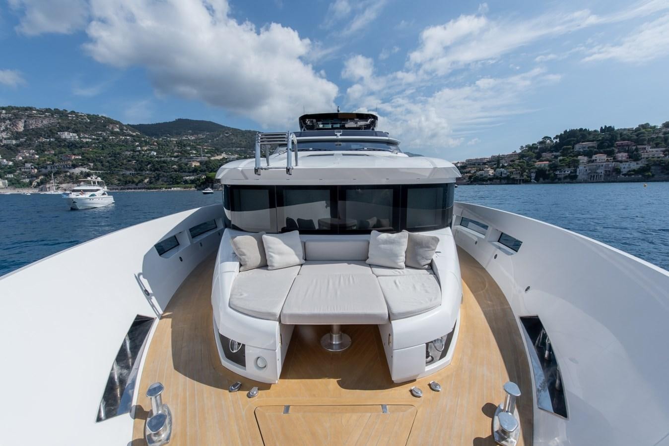 a boat on the water aboard 7 SECONDS Yacht for Sale