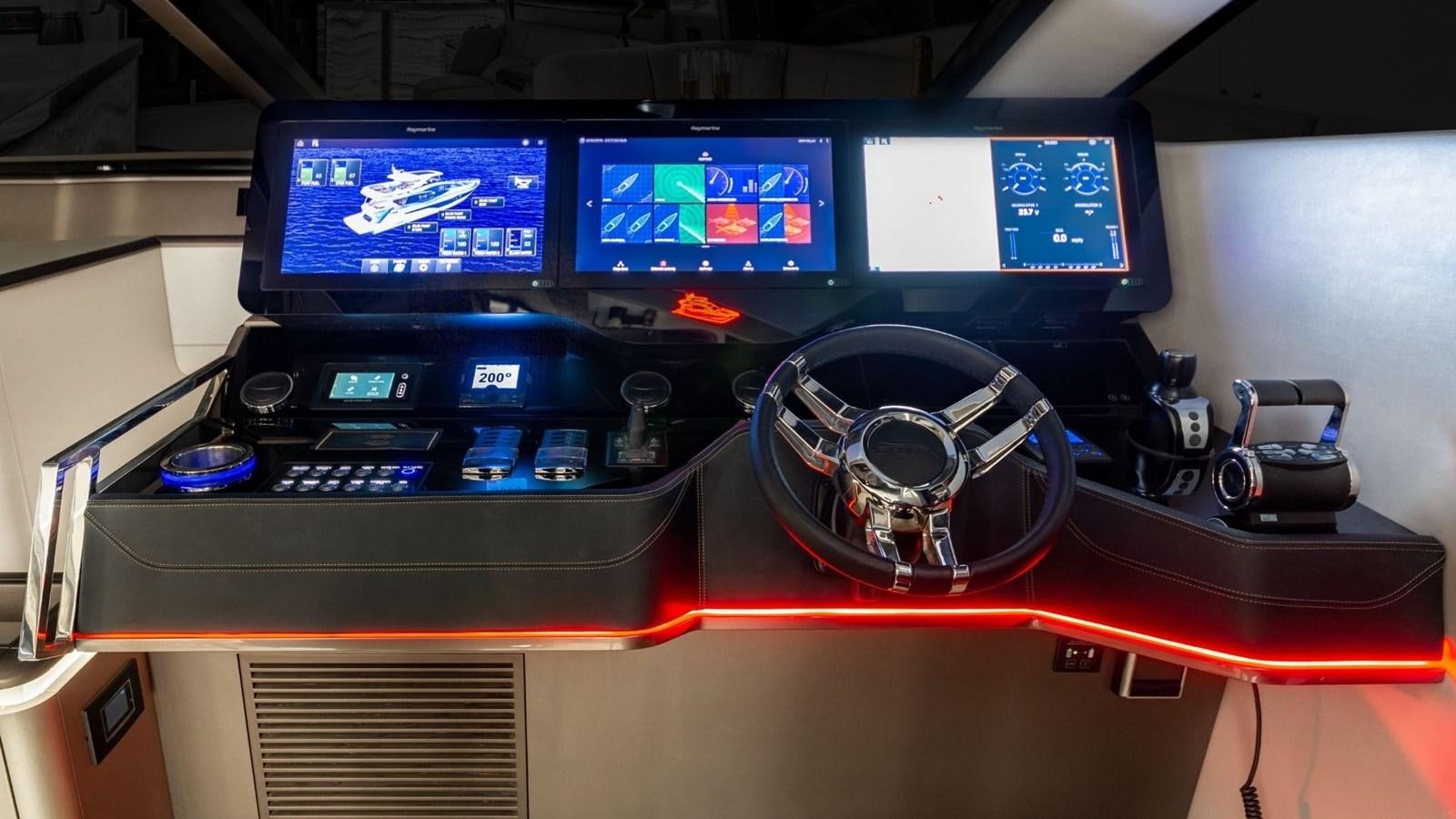 a machine on the counter aboard GALEON 800 FLY/1 Yacht for Sale