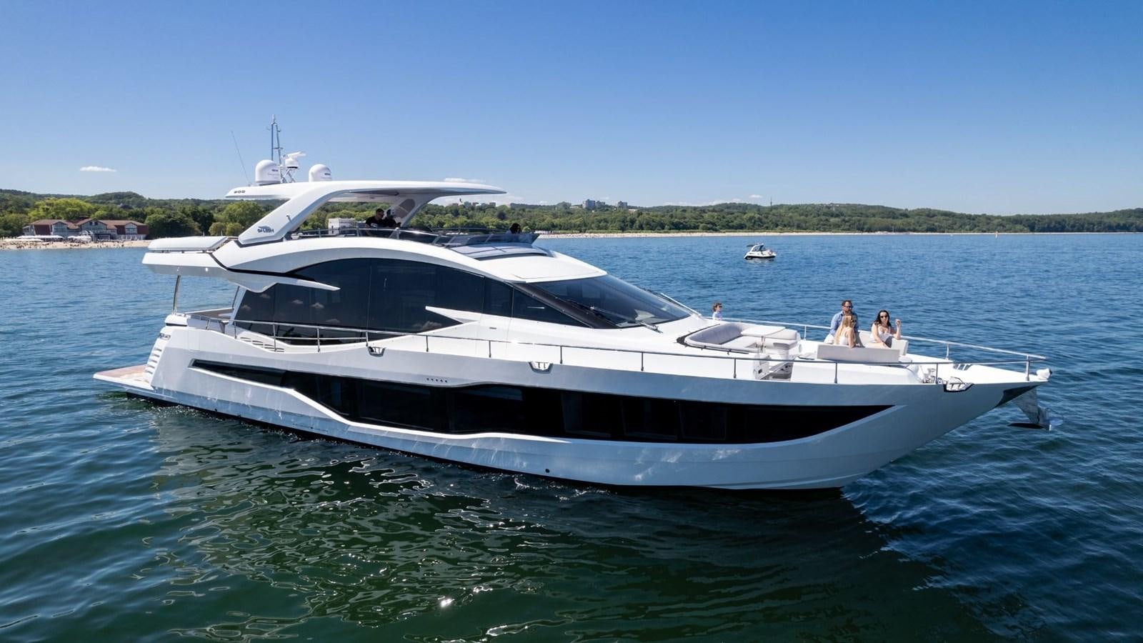 a boat on the water aboard GALEON 800 FLY/1 Yacht for Sale