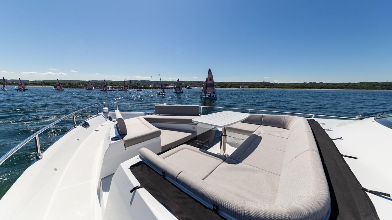 a boat on the water aboard GALEON 800 FLY/1 Yacht for Sale
