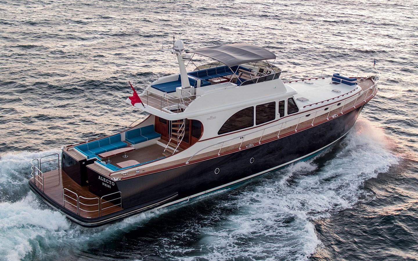 a boat on the water aboard ALECTO Yacht for Sale