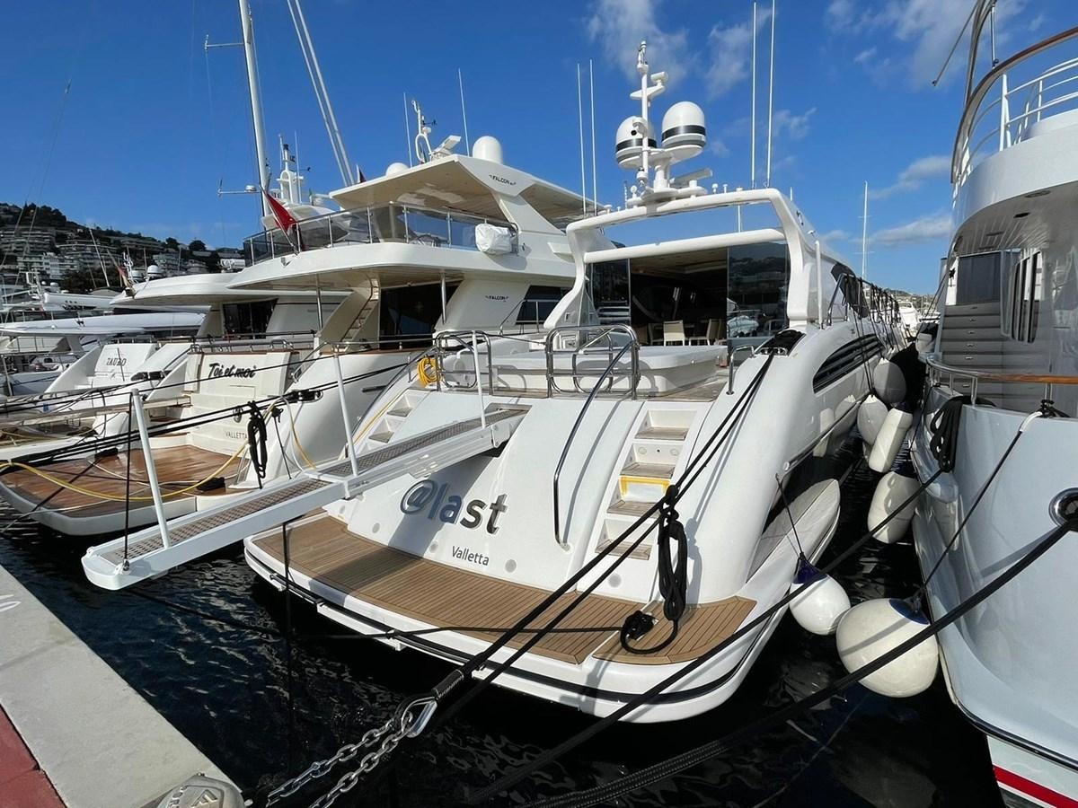 a couple of boats are parked in a harbor aboard @LAST Yacht for Sale