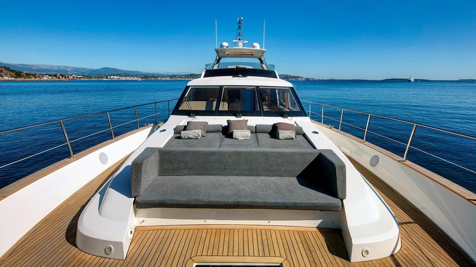a boat on a dock aboard ARMONEE Yacht for Sale