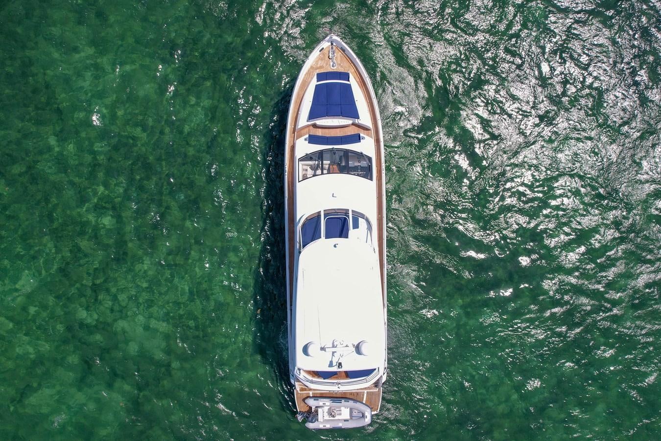 a boat in the water aboard SUNSEEKER 73 2013 Yacht for Sale