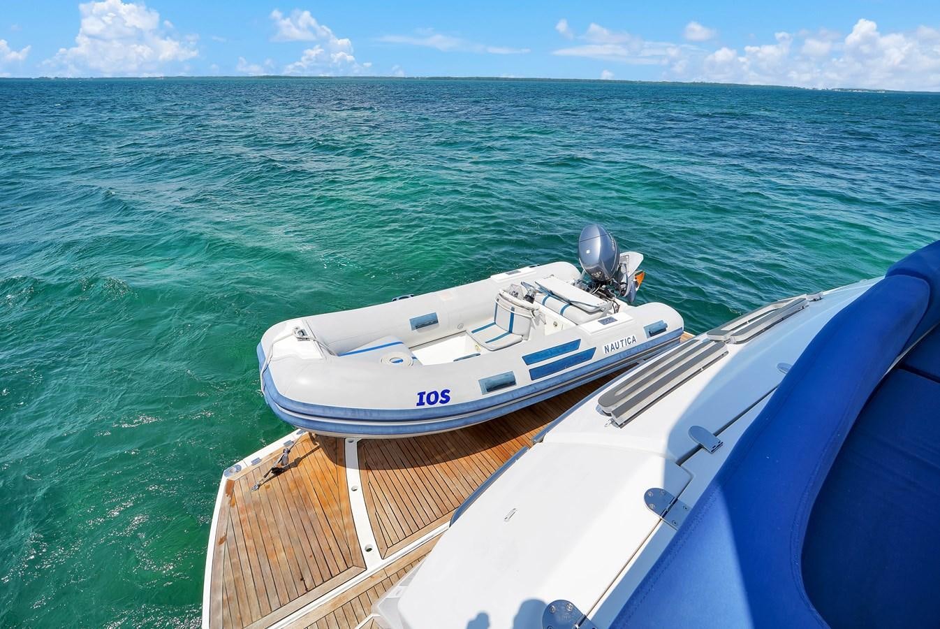 a boat in the water aboard SUNSEEKER 73 2013 Yacht for Sale