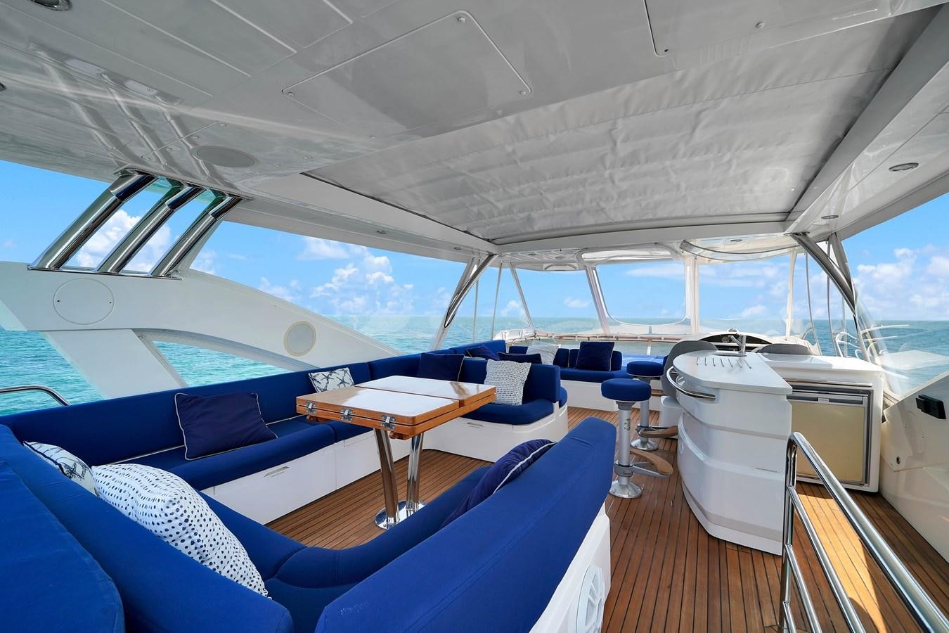 inside of a boat aboard SUNSEEKER 73 2013 Yacht for Sale