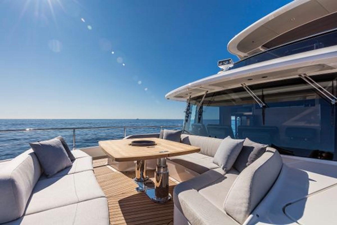 a boat on the water aboard 73 NAVETTA Yacht for Sale