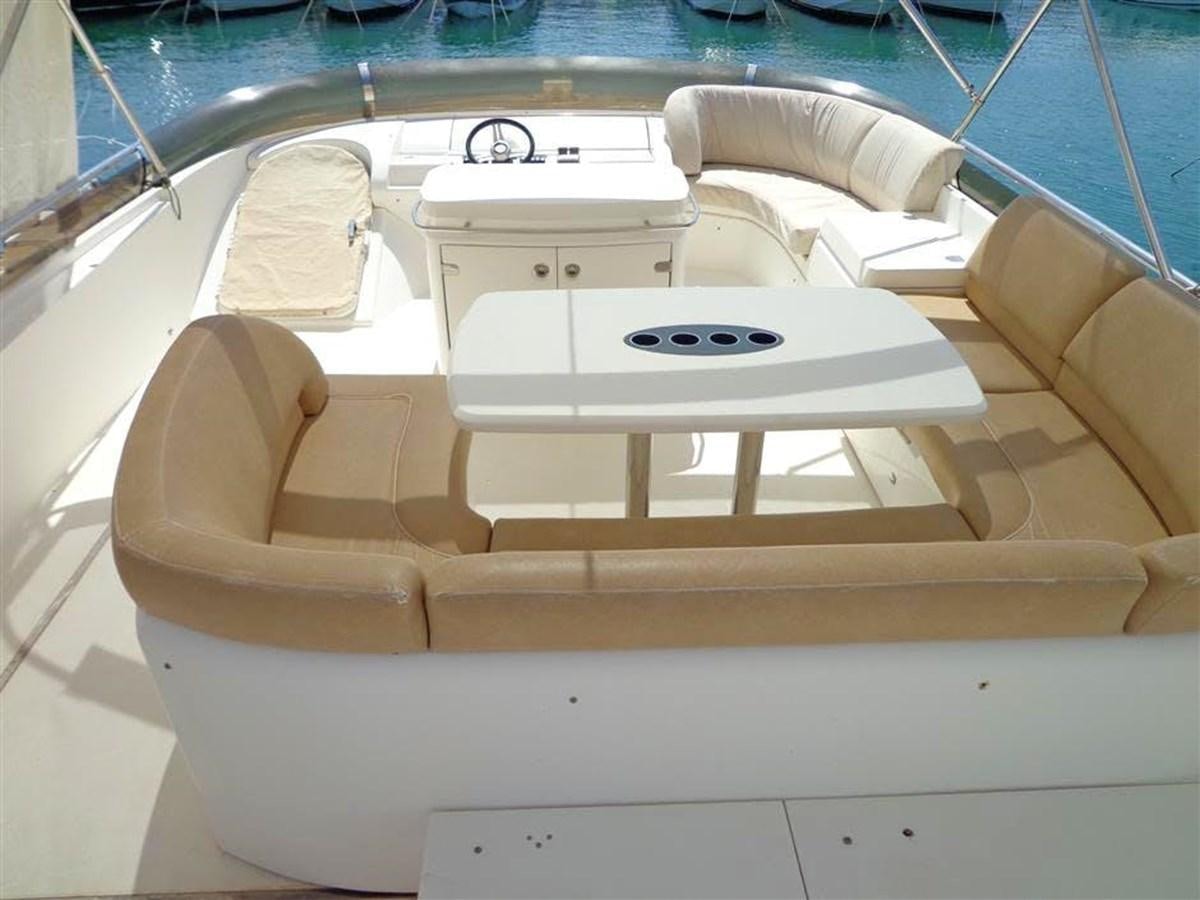 a white rectangular object with a black object on it aboard SEA HUSSEIN Yacht for Sale