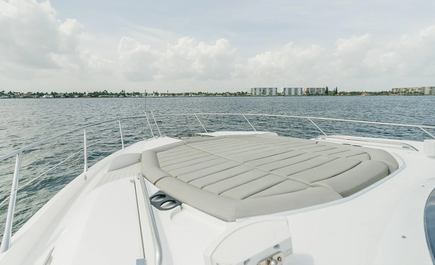 a boat on the water aboard GRAVITAS Yacht for Sale
