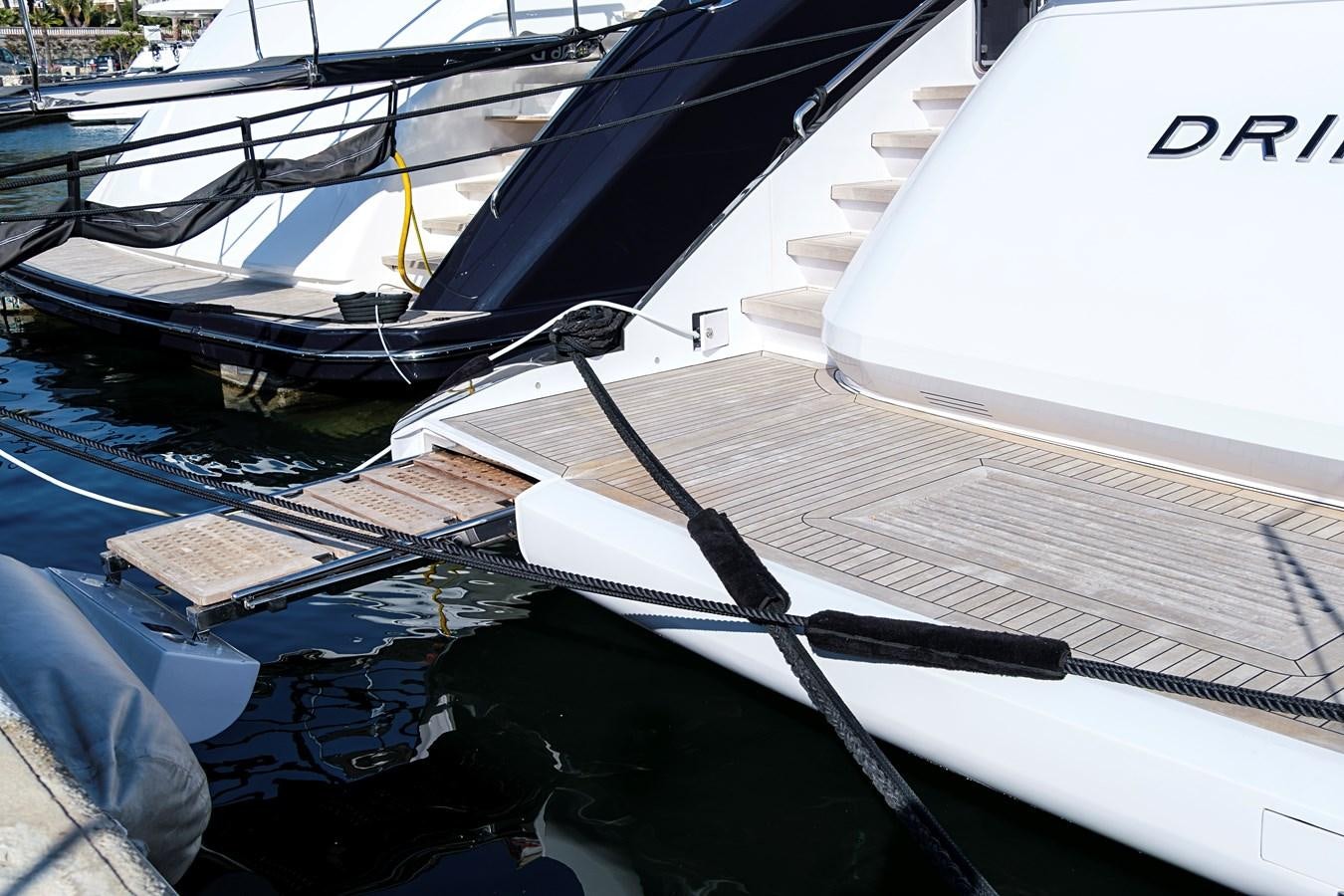 a close-up of a boat aboard ALIX Yacht for Sale