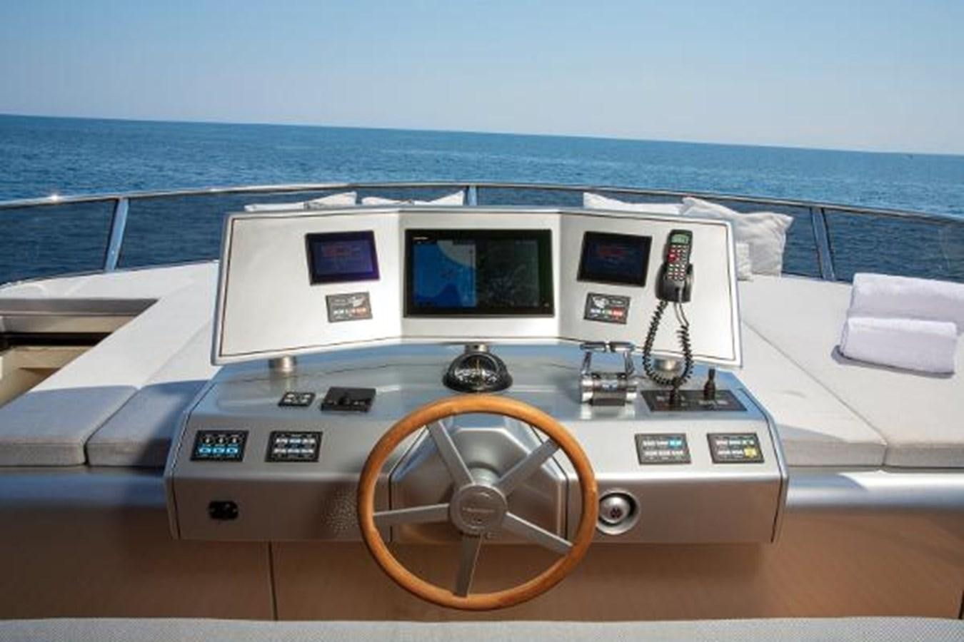 a boat on the water aboard URSUS Yacht for Sale