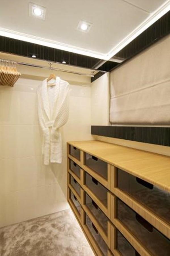 a white towel from a bar aboard URSUS Yacht for Sale