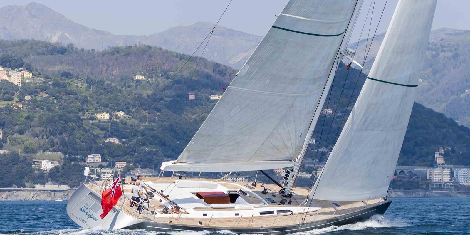 a sailboat on the water aboard ELISE WHISPER Yacht for Sale
